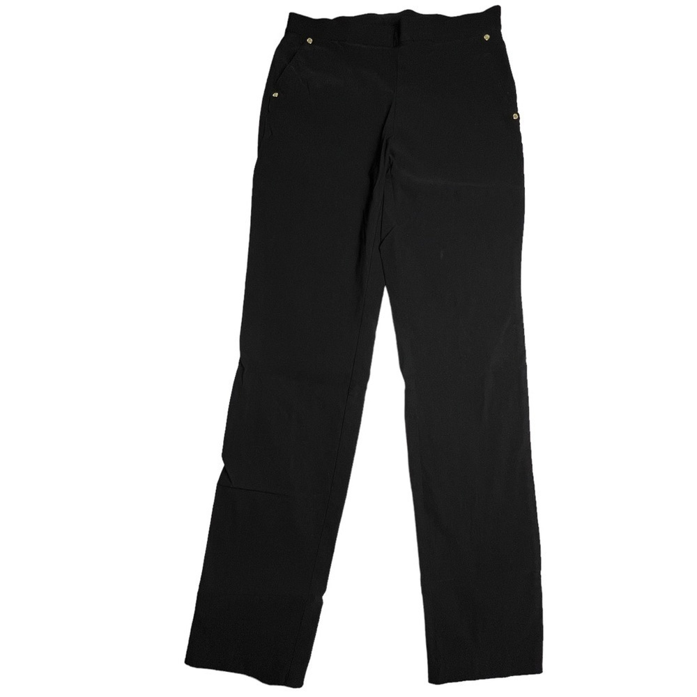Anne Klein Stretch Dress Pants Women’s size 2 Black Stretch Career 4 Pockets - Picture 7 of 7